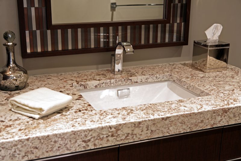 Bathroom with Granite Vanity